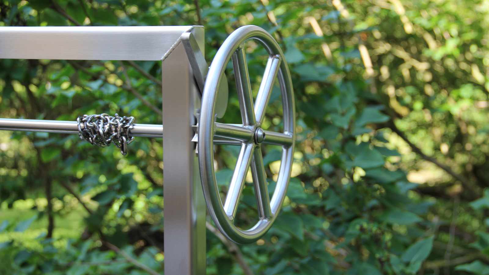 caveman grill handwheel inox