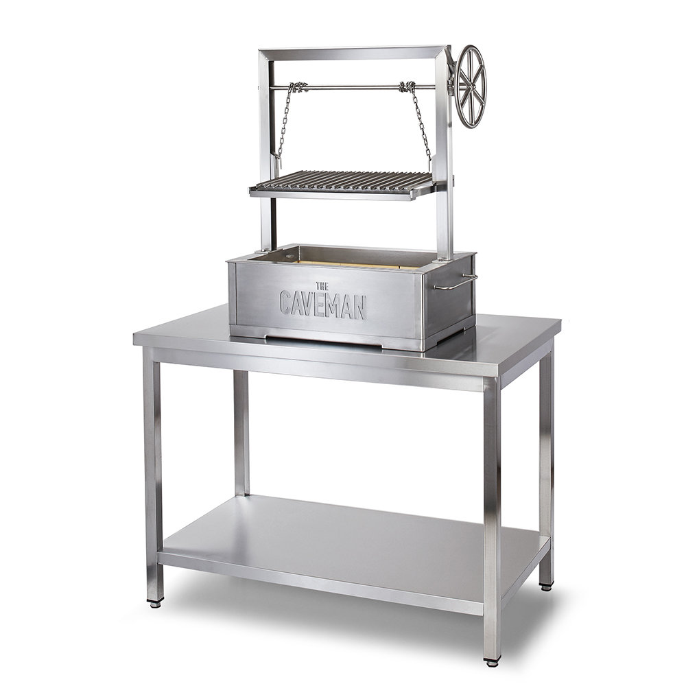 caveman grill pro built in argentinian bbq