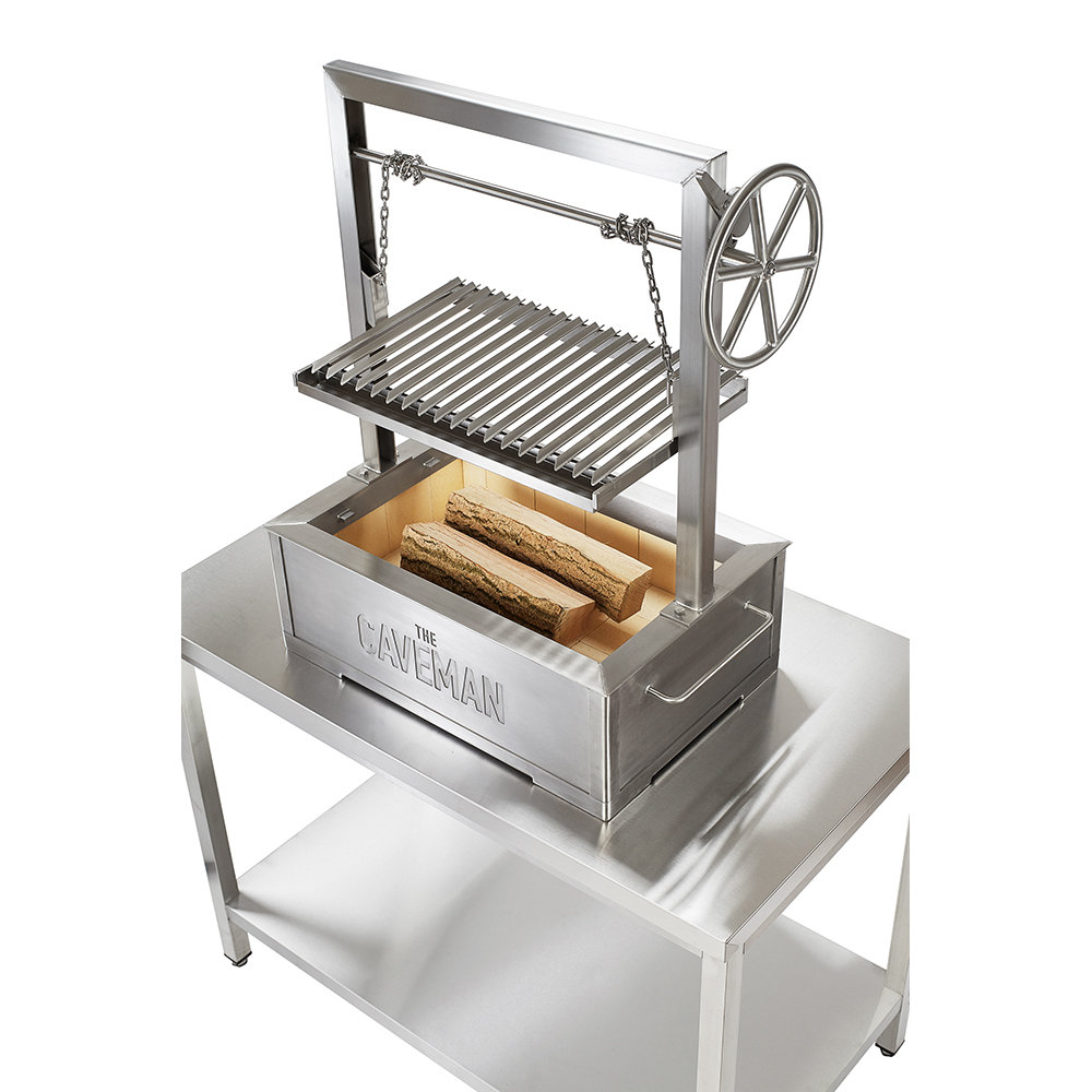 caveman grill pro firepit woodlogs