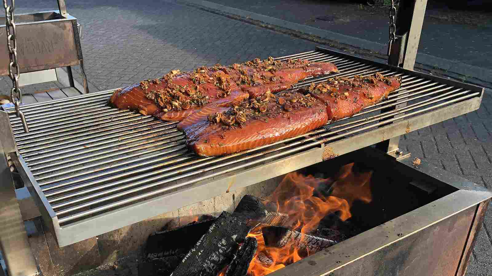 salmon caveman grill santa maria