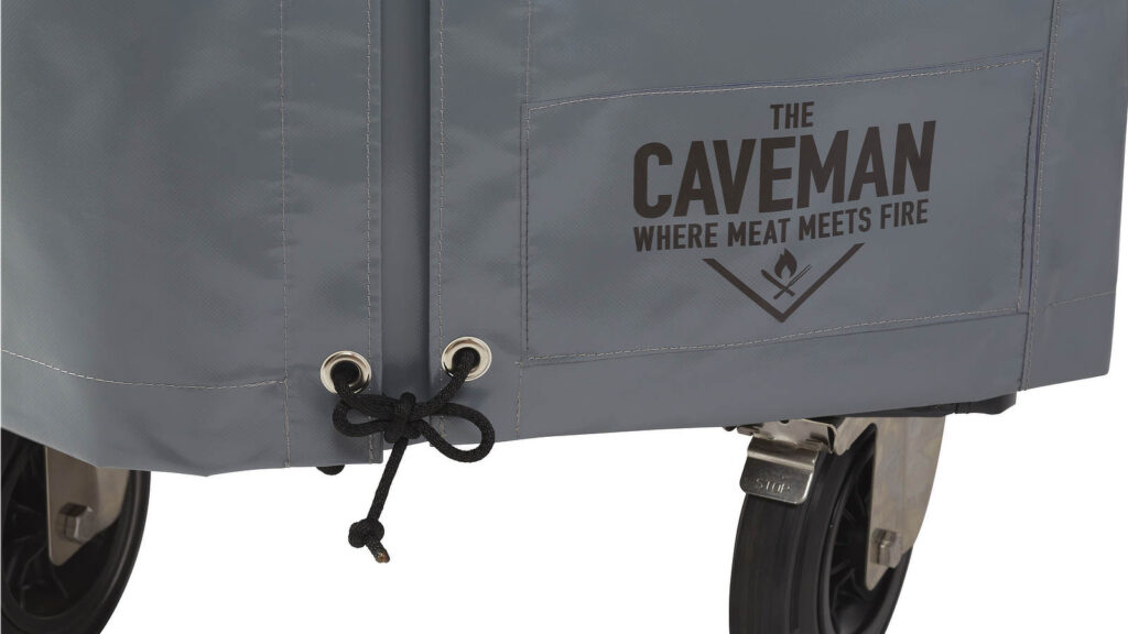 winter cover grey grill